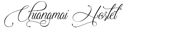 Chiangmai Hostel font preview